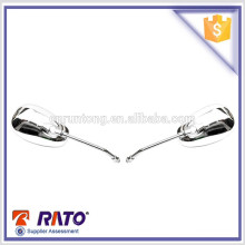 Factory price motorcycle side steel chrome mirror for sale for HJ25K-3A